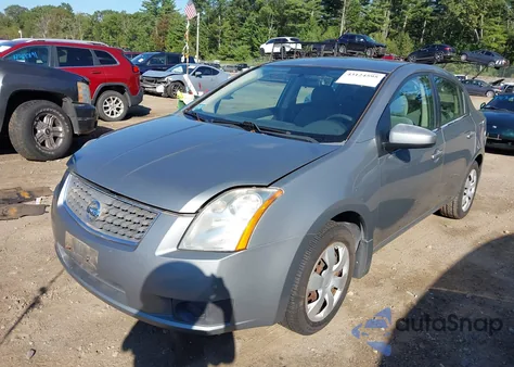 2007 Nissan Sentra 2.0S from USA, damaged, VIN 3N1AB61E27L624927